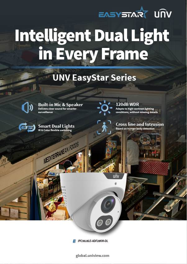 【Poster】Easystar 8MP Dual-light (AI Format)